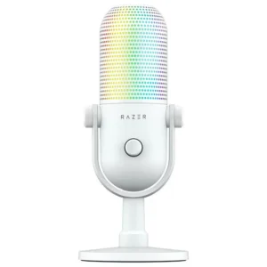 Razer Seiren V3 Chroma 輕觸式靜音 RGB USB直播麥克風  白色
