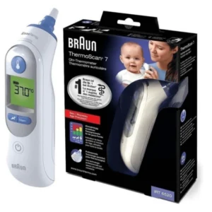 Braun 百靈ThermoScan 7 IRT6520 紅外線兒童/嬰兒耳溫槍 白色